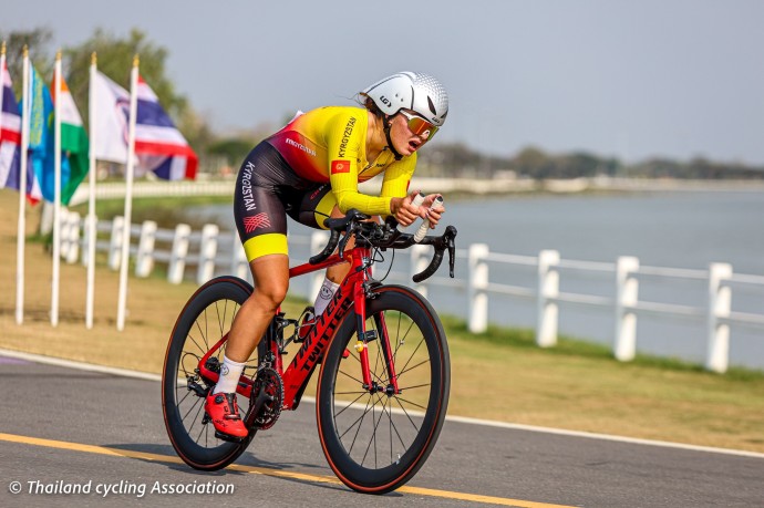Чалова Алимина, разделка 10,7 км, девушки-юниоры