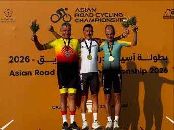 Серебряная медаль Кыргызстана на чемпионате Азии по велоспорту (шоссе) Серебряная медаль Кыргызстана на чемпионате Азии по велоспорту (шоссе)