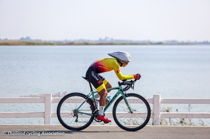 Данияр Велямов на разделка 42,8 км в категории Элита