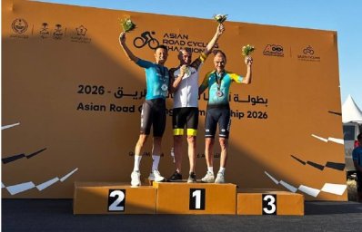 Игорь Филин &mdash; чемпион Азии по велоспорту на шоссе!