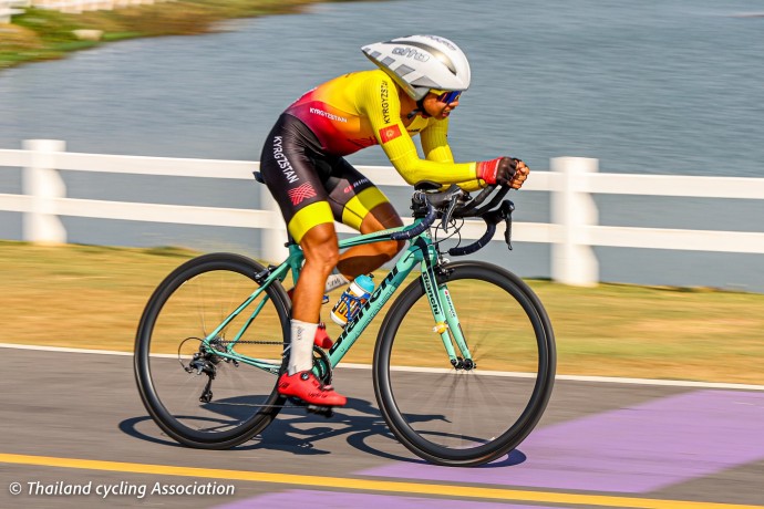 Данияр Велямов на разделка 42,8 км в категории Элита